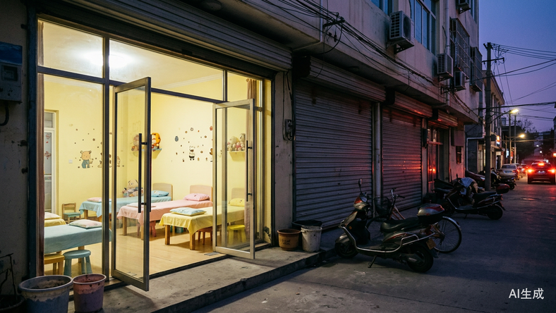 小儿推拿馆,熬走了街边所有的店